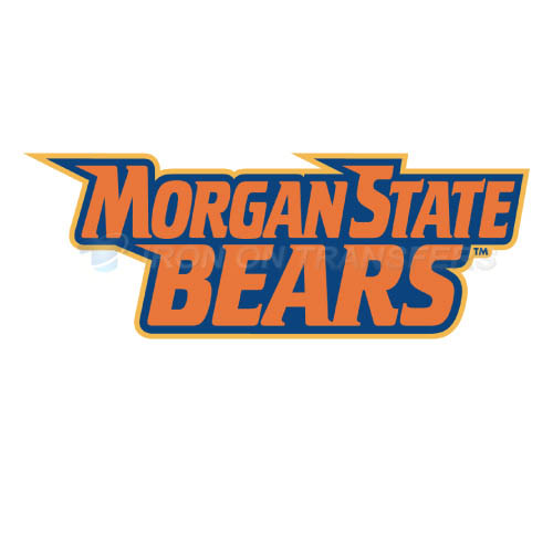 Morgan State Bears Logo T-shirts Iron On Transfers N5202 - Click Image to Close